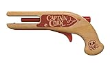 Neue Freunde® Captain Cork Piratenpistole für Kinder - inklusive 3 Weinkorken als ungefährliche Geschosse - Perfekt für Fasching, Karneval, Piraten, Verkleidung, und Party - Hochwertige Q