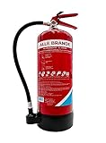 Firexo Feuerlöscher (6 Liter) - Pulverlöscher für Haushalt, Küche, Grill, Heimgebrauch, Gewerbe, Industrie und Büro - Feuerlöscher für alle Brandk