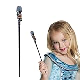 WUSJCOF Handgefertigter Zauberstab Aus Kristall, Hexe, Zauberer, Cosplay, Halloween, Weihnachten, Geburtstag, Kostümzubehö