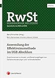RwSt Spezial: Anwendung der Effektivzinsmethode im UGB-Abschluss (Monographie)