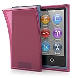kwmobile Hülle kompatibel mit Apple iPod Nano 7 - Silikon Backcover Schutzhülle - Cover Case in Pink