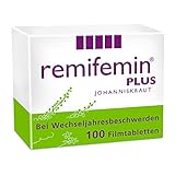 Remifemin plus Johanniskraut 100 Tabletten bei starken & betont seelischen Wechseljahresbeschwerden - hormonfrei - p