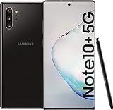 Samsung Galaxy Note 10+ Plus 5G Smartphone (17.2cm (6.8 Zoll), 12GB RAM, Einzel-SIM, Li-Ion 4300 mAh, Android 9 to 12 - Deutsche Version (256 GB, Schwarz), SM-N976B