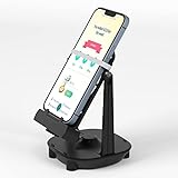 NEWZEROL Handy Swing Kompatibel für Poke Ball Plus/Pokemon Go [Unterstützung für 2 Telefone] Steps Counter Zubehör Handyschaukel, [USB-Kabel] [Einfache Installation] [Stummschaltung] - Schw