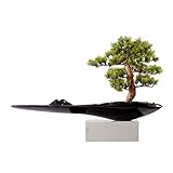 Künstlicher Bonsai Künstlicher Bonsai Baum Home Indoor Wohnzimmer Dekoration Simulation Pflanze 66 cm Große Simulation Willkommen Kiefer Bonsai Baum Bonsai B