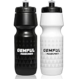 GEMFUL Sport Trinkflasche 750ml BPA-frei Fahrrad 2er S