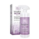 Biodor Pflege Spray 750ml, Geruchsentferner & Reiniger, Enzymreiniger für den Pflegehaushalt, Geruchsneutralisierer bei Urin, Inkontinenz & anderen strengen Gerüchen, zuverlässige Reinigung