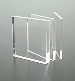 MyMaxxi | Acrylglas Acrylic Zuschnitt Glasersatz 50x50cm 5mm | Platte Scheibe klar transparent Platten | Materialstärke und Größe wählbar | mit Schutzfolie glask