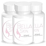 Bella Skin Kapseln – Einnahme bei Akne oder unreine Haut (3 Dosen je 60 Kapseln)