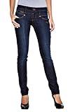 FREEMAN T.PORTER Damen Alexa Slim SDM Jeans, Blau (Eclipse F0168-32), W25/L32 (Herstellergröße: 25)