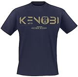 Star Wars Obi-Wan - Kenobi - Logo Männer T-Shirt dunkelblau XL