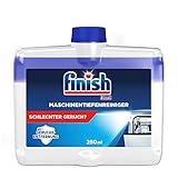 Finish Maschinentiefenreiniger – Flüssiger Maschinenreiniger gegen Kalk und Fett für eine saubere Spülmaschine – 1 x 250 ml Maschinenpfleg