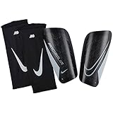 Nike Unisex – Erwachsene Merc Lite-fa22 Schienbeinschoner, Black/Black/White, L EU