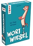Wortwiesel – Das flinke Wortspiel: Schnelles Wörterspiel ab 10 Jahren. Wer kombiniert die Buchstaben am klügsten? Mit 160 Karten, Wertungsblock und S