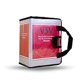 VSV Tasche | passen für Vorschriftensammlung für die Verwaltung | Deutsche Gesetze (Transparent, Buchrückenbreite 13,5 cm)