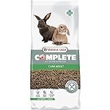 VERSELE-LAGA - Complete Cuni Adult - Ballaststoffreiches extrudiertes Komplettfutter für (Zwerg-) Kaninchen - 8kg