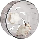 Hamster-Übungsrad, 13 cm leises Hamster-Laufrad, kleines Spielzeugkäfigzubehör für Haustiere, geeignet für Hamster, Rennmäuse, Zwerghamster usw