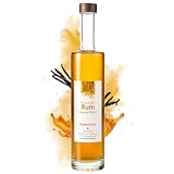 Brauner Rum [500ml] Spiced Rum - Premium Rum Braun mit einem unvergleichlichen Geschmack von Vanille und Karamell - Handgefertigt in Mittelfranken - BRENNHAUS
