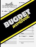 Budget Workbook: Financial Planner, Monthly Income & Expenses Tracker, Undated Notebook, Budgeting T