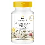L-Phenylalanin 750mg - hochdosiert & vegan - 120 Tabletten - Aminosäure | Warnke V