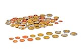 WISSNER 80610.08 aktiv lernen - 80 EURO Rechengeld Münzen - RE-Plastic, ab 3 bis 99 J