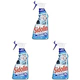 Sidolin Multi-Flächen-Reiniger, Sprühflasche, für streifenfreien Glanz auf über 25 Flächen mit Flüssigglas Technologie, 500 ml (3er Pack)