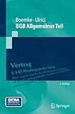BGB Allgemeiner Teil (Springer-Lehrbuch)