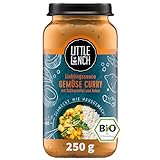 Little Lunch Bio Gemüse Curry | Süßkartoffeln | Kokos | Vegan | Glutenfrei | Ohne zugesetzten Zucker | Keine künstlichen Zusätze | Keine Geschmacksverstärker | 250g