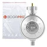 BOGAPRO 11 Stufen Niederdruckregler, Einstellbarer Gasdruckminderer von 25-50mbar Polyb