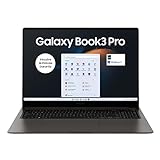 Samsung Galaxy Book3 Pro Laptop, 16' 3K 120Hz Display, Intel Core i7-1360P, 16GB RAM, 1TB SSD, Windows 11, QWERTZ Tastatur, Graphite, Inklusive 36 Monate Herstellergarantie [Exklusiv bei Amazon]