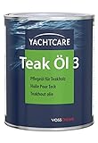 Yachtcare Teak Öl 1L - Hochwertiges Holzöl mit UV-S