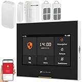 VisorTech Wohnmobil Alarmanlage: 5-TLG. Funk-Alarmanlage: 2 Sensoren, 2 Fernbedienungen, GSM, WLAN, App (Netzwerk, Camper, Haus Komplett Set)
