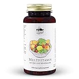 KRÄUTERHANDEL SANKT ANTON - Multivitamin Kapseln - Hochdosiert - Multi-Vitamine - Mineralien - Coenzym Q10 - Deutsche Premium Qualität (90 Kapseln)