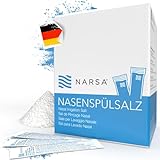 60x Nasenspülsalz · große Vorratspackung · praktische Sticks · NARSA® Nasensalz für die N