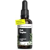 Zink Tropfen - 100ml - 15mg Zink pro Tagesdosis - Premium: Ionisches Zink (Zink-Sulfat) - Ohne Alkohol, laborgeprüft, 100% vegan & in Deutschland p