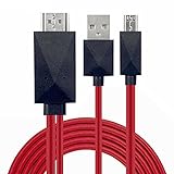 OcioDual MHL 11 Pin Micro USB zu HDTV auf HD TV Adapter Cable Kabel Konverter für Samsung Galaxy S3/S4 Note 2/3/4/Pro Tab S