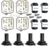 CYDJML Motorrad Vergaser Reparatur Satz Teile Vergaser-Reparatursatz Für Yamaha XJ600S XJ600N XJ 600 XJ600 S N Motorrad-Vergaser-Umbau, Ersatzteil-Set, Umleitung Teile Umbausatz(Satz 3)