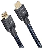 Amazon Basics Geflochtenes HDMI Kabel, 3 m, Schw