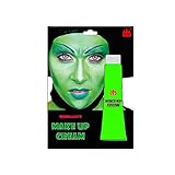 Grünes Creme-Make-up (Tubo 28 ml) Farben Karneval und Hallow
