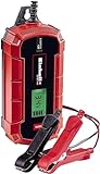 Einhell Batterie-Ladegerät CE-BC 4 M (intelligentes Batterieladegerät mit Mikroprozessorsteuerung für verschiedenste Batterietypen, u.a. Kfz/Krad, max. 4 Ampere Ladestrom)