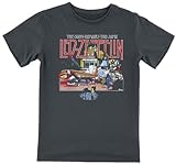 Led Zeppelin Amplified Collection - Kids - The Song Remains The Same Tour Unisex T-Shirt Charcoal 92