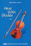 Robert Pracht: Neue Violin-Etüden op.15 Band 1-47 leichte Etüden in der 1. Lage - Noten für Violine/Geig