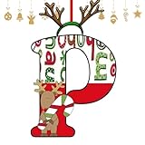 26 Weihnachtsbaum-Buchstaben | Festliche Bunte 26 Cartoon-Buchstaben zur Dekoration - Saisonale Dekorationen für Esstisch, Weihnachtsbaum, Wände, Couchtisch, Fenster, Schreib