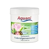 Aquani Fadenalgenvernichter Gartenteich 1.000g Algenmittel zum effektiven entfernen von Fadenalgen im Teich auch ideal als Algenvernichter/Teichpflege für Koi und Schwimmteich mit Algen geeig