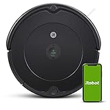 iRobot Roomba 692, App-steuerbarer Saugroboter (Staubsauger Roboter), 3-Stufen-Reinigungssystem, Kompatibel mit Sprachassistenten, Individuelle Anpassungen per App, Dirt Detect-Technologie, Schw