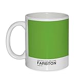 Kaffeebecher - Mir doch egal welcher Farbton das ist - Design Becher (Grün), Kaffeetasse 330ml Tasse Grü