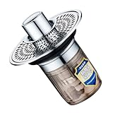 AYPOHU Innovativer Badezimmer Abflussstopfen. Effizienter Wasserabfluss. Verstopft Waschbecken Wasserleckstop