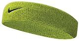 Nike Unisex Erwachsene Swoosh Headband/Stirnband, Grün (Atomic Green/Black), Einheitsgröß