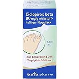 CICLOPIROX beta 80 mg/g wirkstoffhalt.Nagellack 3.3