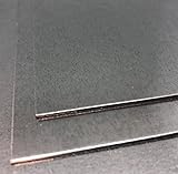 1mm Verzinkte Stahlblech Feinblech DX51 Platten Zuschnitte 250mm x 250mm (25cm x 25cm)